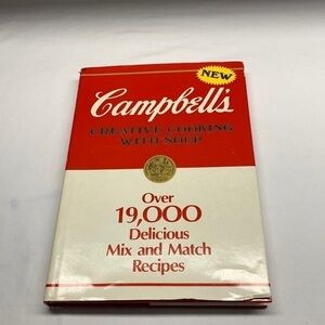 VINTAGE 1985 Campbell’s Soup Cookbook Hard Cover 224 Pages